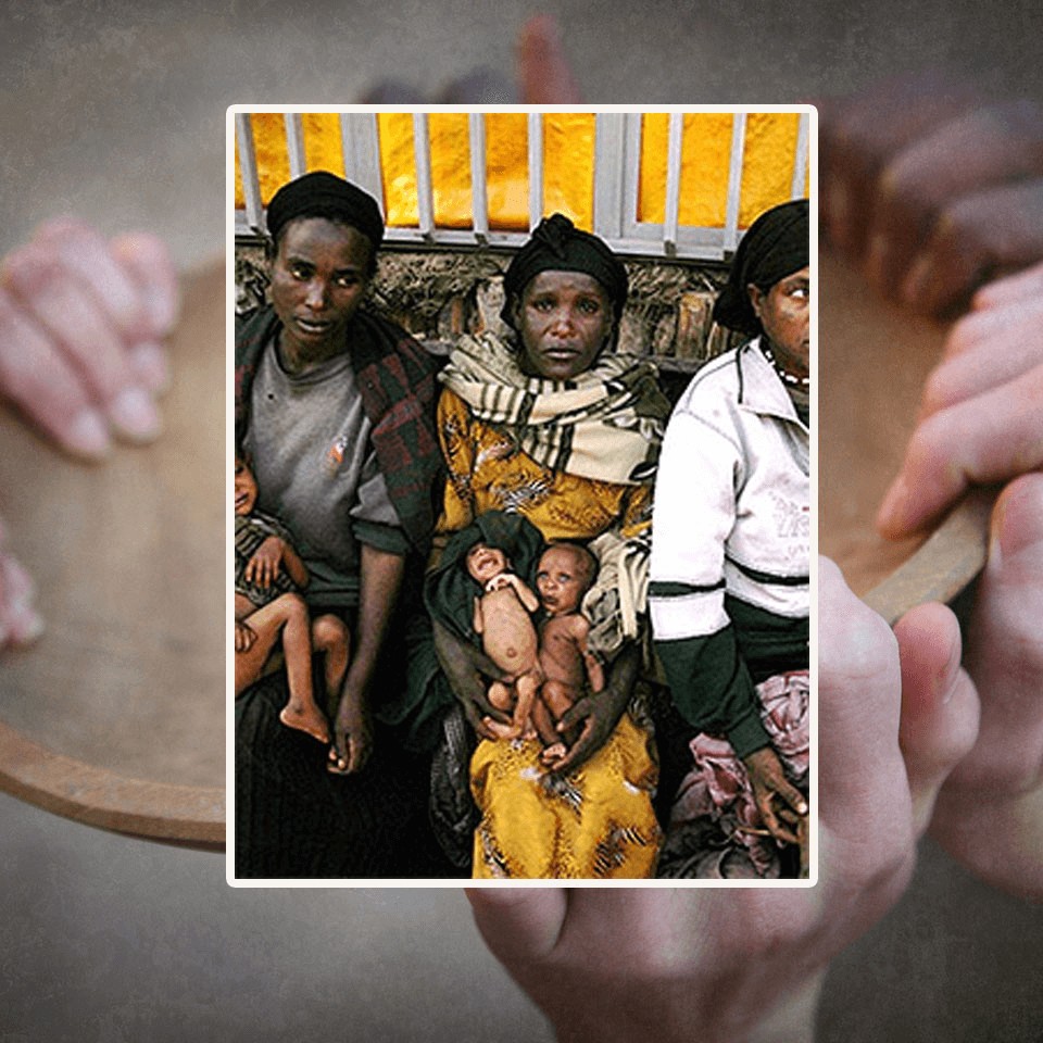 ethipian starving children